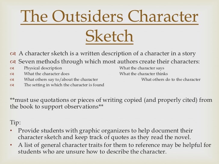 the outsiders essay topics